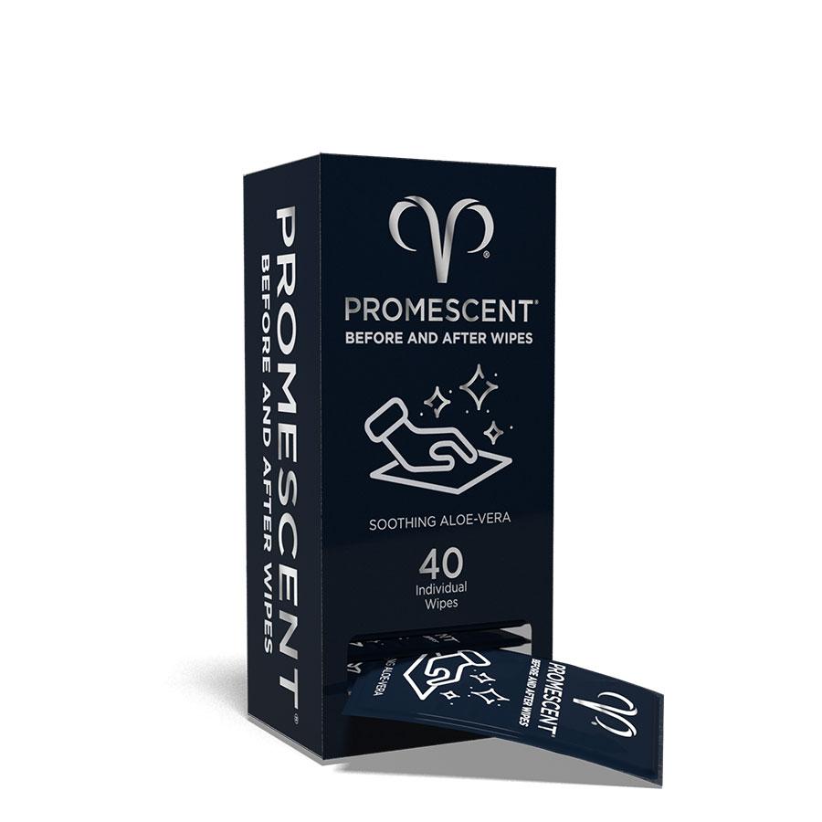 Promescent before and after wipes