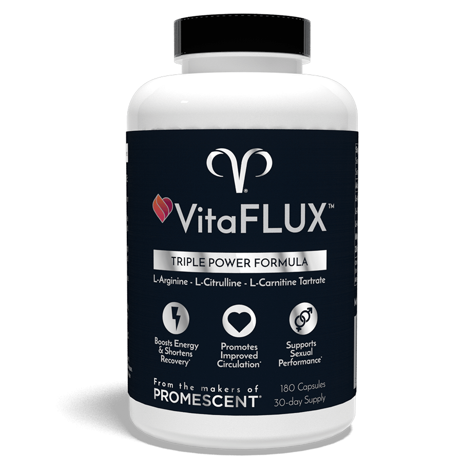 Promescent vitaflux supplement for bedroom performance and stamina
